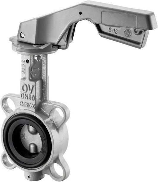 Produktbild Oventrop OV Absperrklappe Zwischenbauausführung mit Hebel DN 200