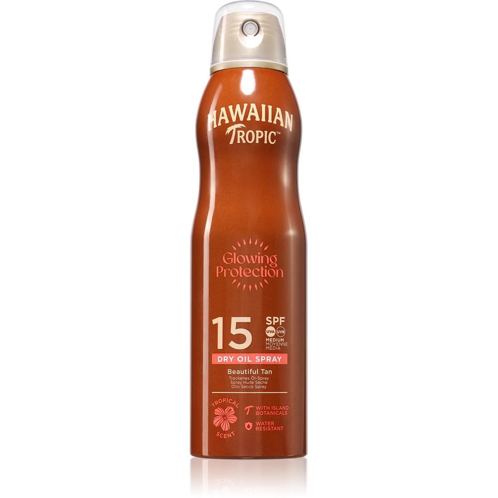 Hawaiian Tropic, Zonnecrème, Protective Argan Oil (Zonnebrandolie, SPF 15, 177 ml)