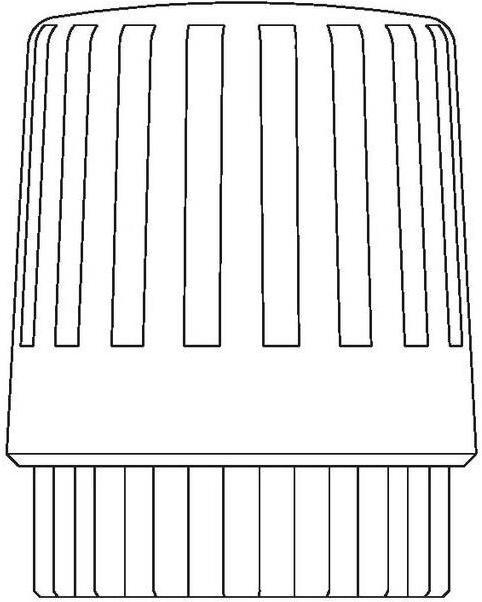Produktbild Oventrop OV Handregulierkopf Gewindeanschluss M 30x1,5 weiss