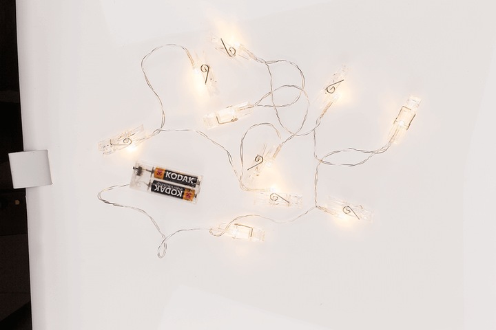 Produktbild Out of the blue LED Lichterkette Fotoleine mit Klammern (1.70 m)