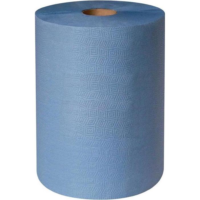 Profix Putztuch handy plus L380xB360ca. mm blau 2-lagig, perforiert, Haushaltspapier, Blau
