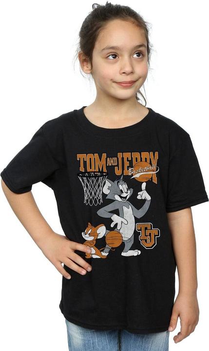 Produktbild Tom & Jerry Spinning Basketball TShirt Mädchen (116)
