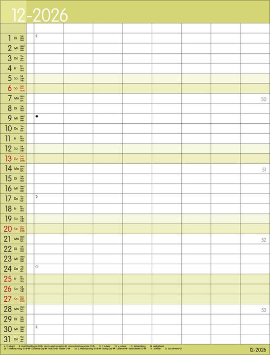 Produktbild FamilyTimer (35 x 47 cm)