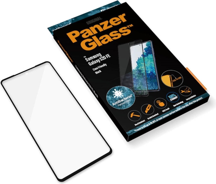 Actual product image PanzerGlass Case Friendly (1 Piece, Samsung Galaxy S20 FE, Samsung Galaxy S20 FE 5G)