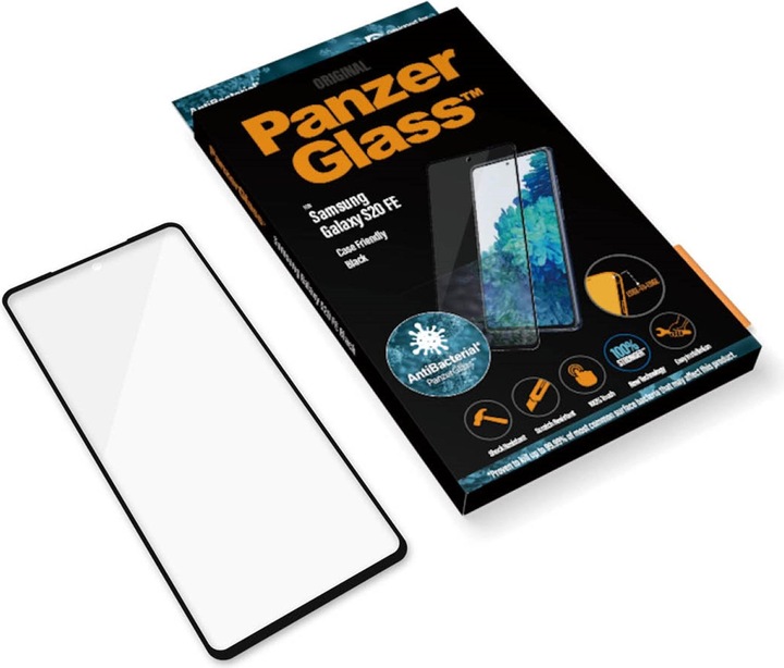 Actual product image PanzerGlass Case Friendly (1 Piece, Samsung Galaxy S20 FE, Samsung Galaxy S20 FE 5G)