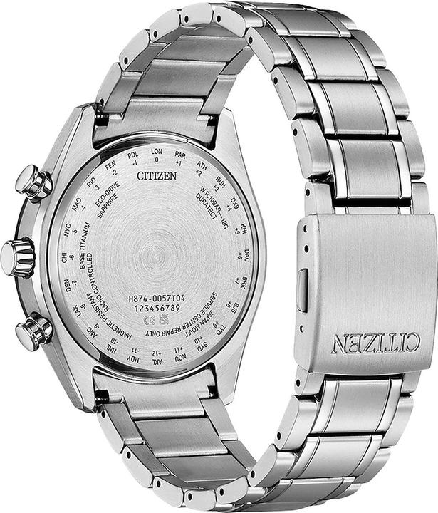 Produktbild Citizen BY1018-80X Eco-Drive Mondphase Titanium Funkuhr 43mm 10ATM (Mondphasenuhr, Funkuhr, 43 mm)