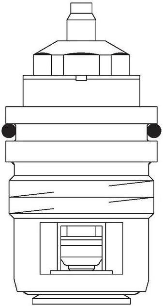 Productafbeelding Oventrop OV ventiel inzetstuk serie AV6/RFV6 voor ventielen M 30x1.0-1998 DN 10-20