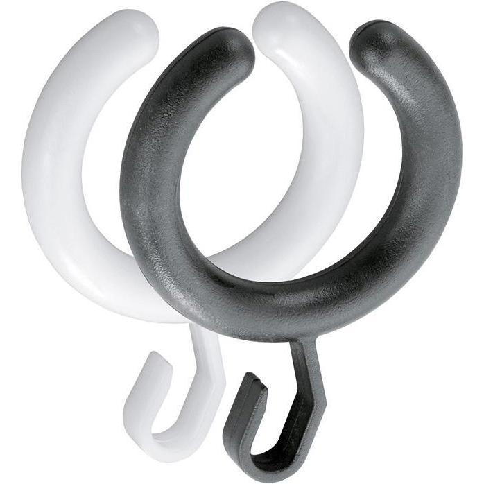 Keuco, Duschvorhangstange, Vorhangring PLAN VE= 10 Stück weiss VE= 10 Stück weiss