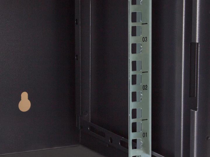 Produktbild Good Connections GC R0114 25,40cm (10"") Wandgehäuse 15HE Tiefe 300mm schwarz (15 HE, 10 Zoll Rack)