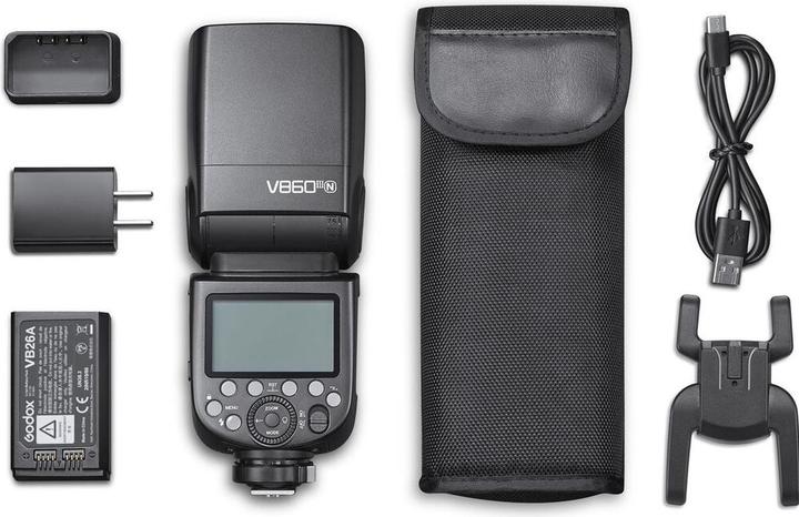 Produktbild Godox Speedlite V860III Nikon X2 Trigger Kit (Aufsteckblitz, Nikon)