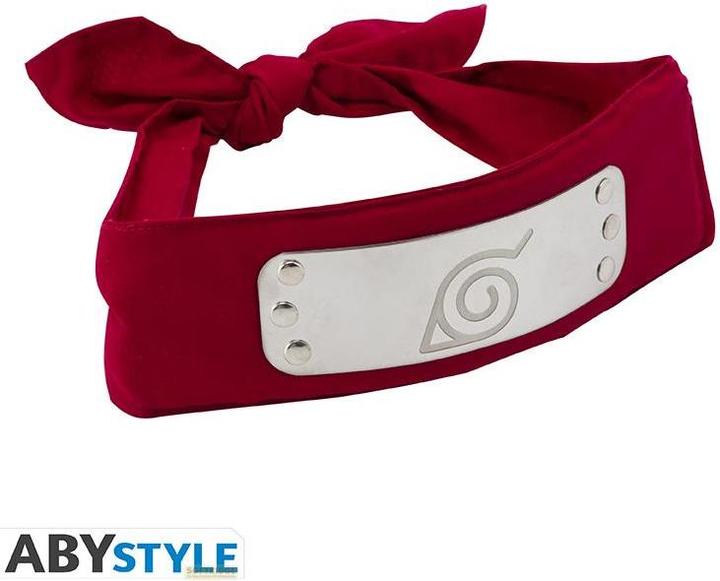 Actual product image ABYstyle Naruto Shippuden: Konoha Stirnband - rot