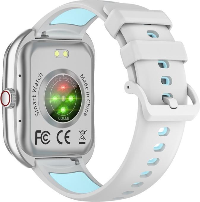 Actual product image Colmi Smartwatch P86 (Silver) (37.60 mm)