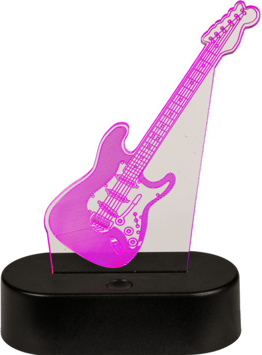 Produktbild TOP 3d Lampe Gitarre