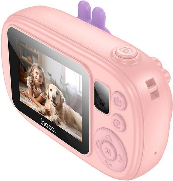 Actual product image Hoco Other Computer Accessory children camera with selfie function DV205 pink