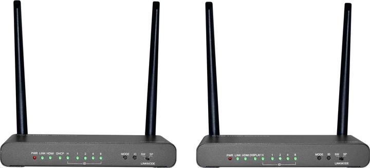 Actual product image SpeaKa Professional SP-HDE-620 HDMI-Funkübertragung (Set) 100 m 5 GHz 3840 x 216