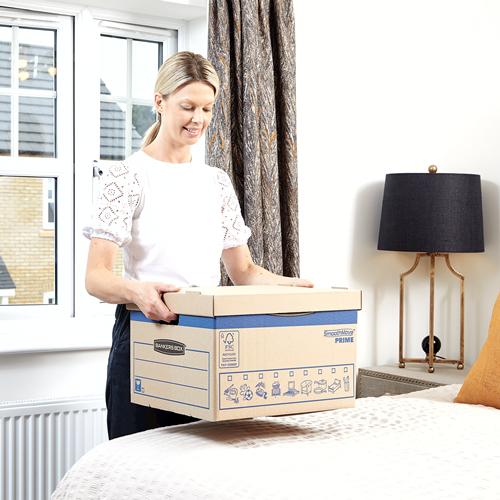 Actual product image Fellowes Smoothmove PrimeFastfold archive box