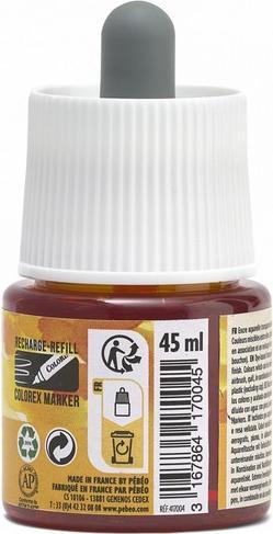 Productafbeelding Pebeo Colorex waterinkt (Donkergeel, 45 ml)