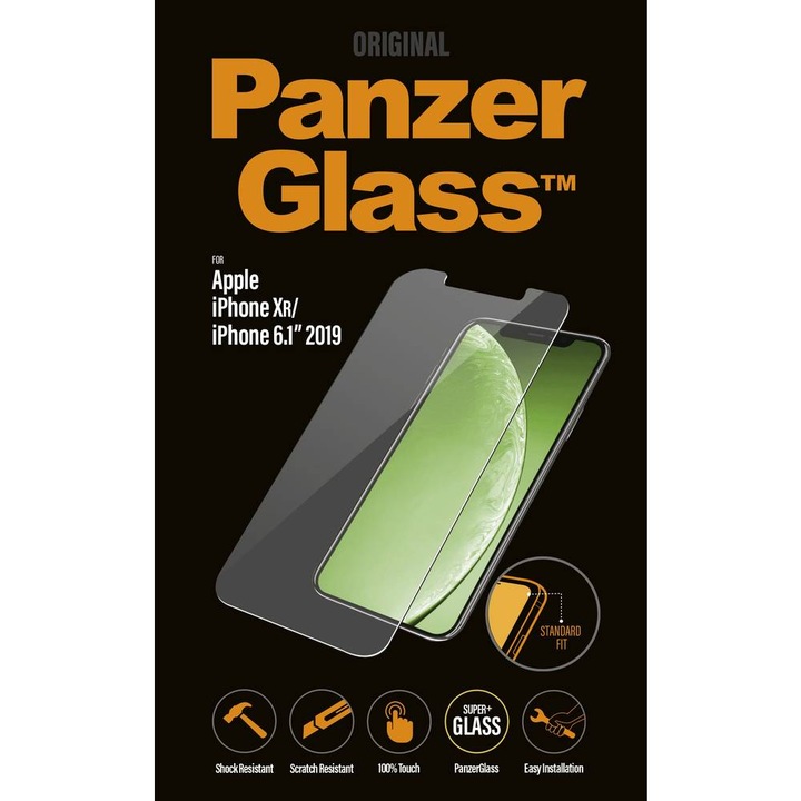 Actual product image PanzerGlass standard fit (1 Piece, Apple iPhone 11)