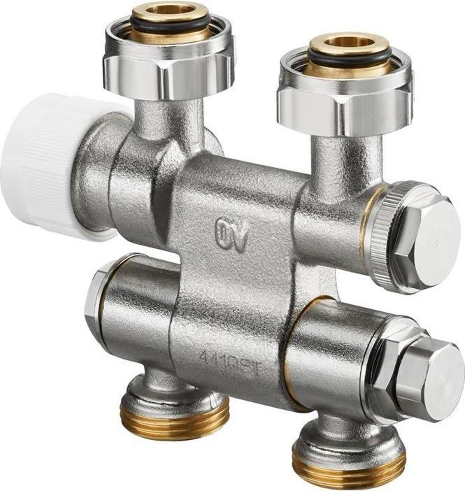 Image du produit Oventrop OV Raccord Multiblock TF sur radiateur avec AG 3/4 pouce pivotant