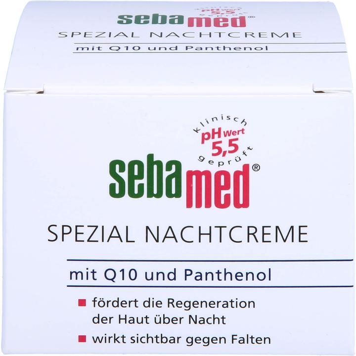 Actual product image Sebamed special night cream with Q10 and panthenol, 75 ml cream (75 ml, Night cream)