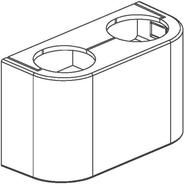Thumbnail - Oventrop OV Design-Abdeckung für ZB-Absperrverschraubungen weiss, Zubehör Heizen