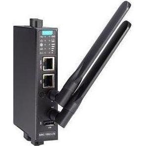 Moxa MRC-1002-LTE-JP-T - Gateway Remote Connect con 1 radio mobile LTE e 2 Ethernet, Giappone, Router