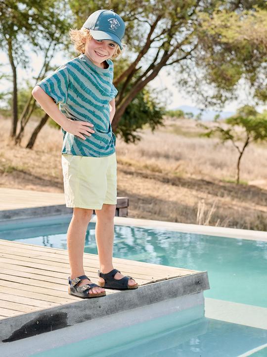 Image du produit Vertbaudet Bermuda garçon avec ceinture extensible, taille ajustable (134)