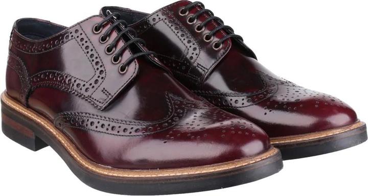 Actual product image Base London Mens Woburn Excel Leather Brogues (50.5)