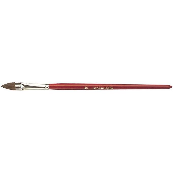 Nölle, Pinsel, Feinhaarpinsel Grösse 8 feine Haarmischung Weissblech lackiertes Holz (10 mm)