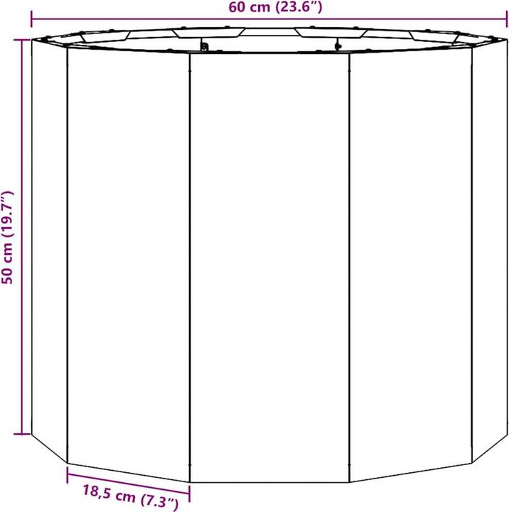 Produktbild vidaXL Garten-Pflanzgefäss