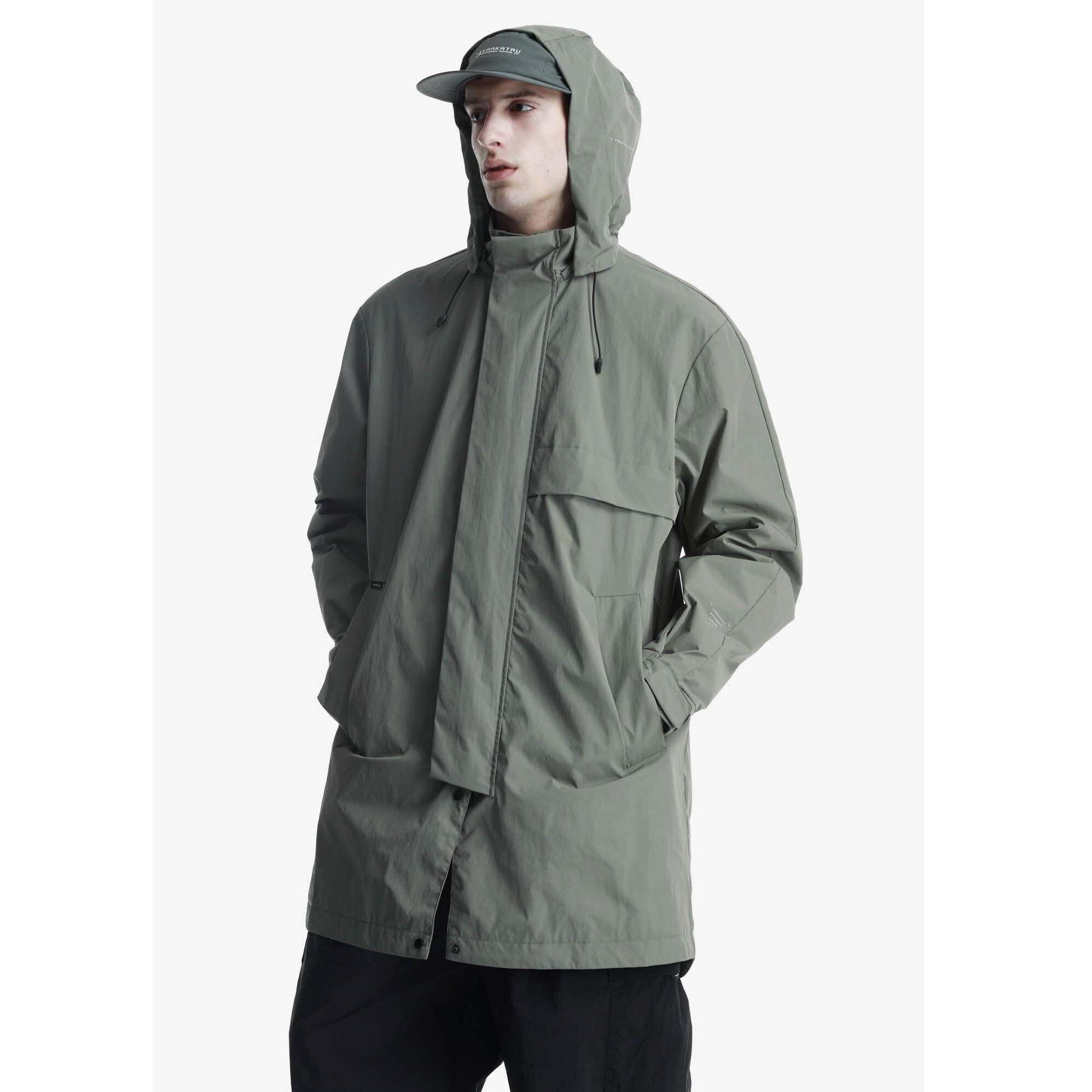Thumbnail - Krakatau, Herren, Jacke, regenjacke asaru (M), Grün, M