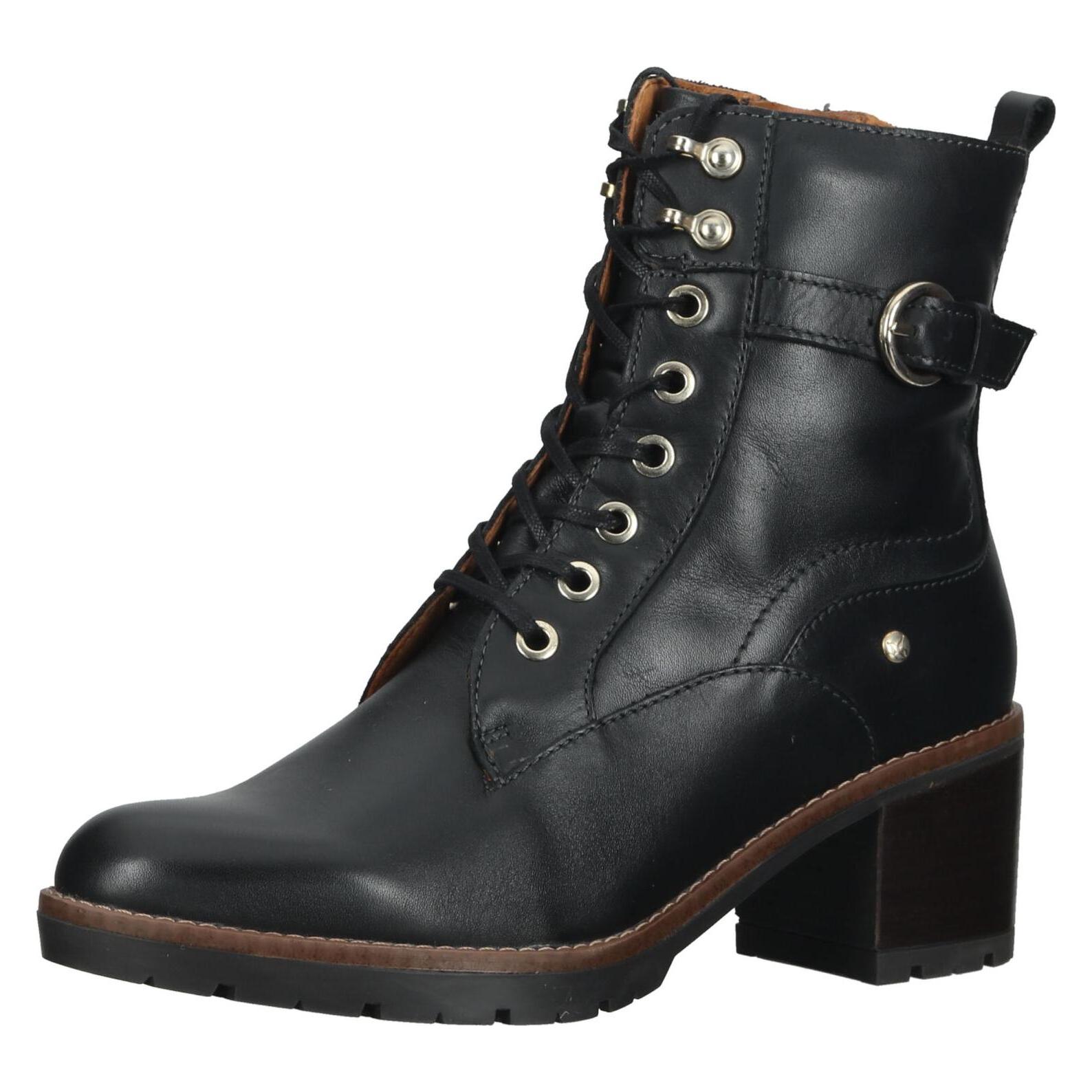Pikolinos, Damen, Boots + Stiefel, Llanes, Schwarz, (41)