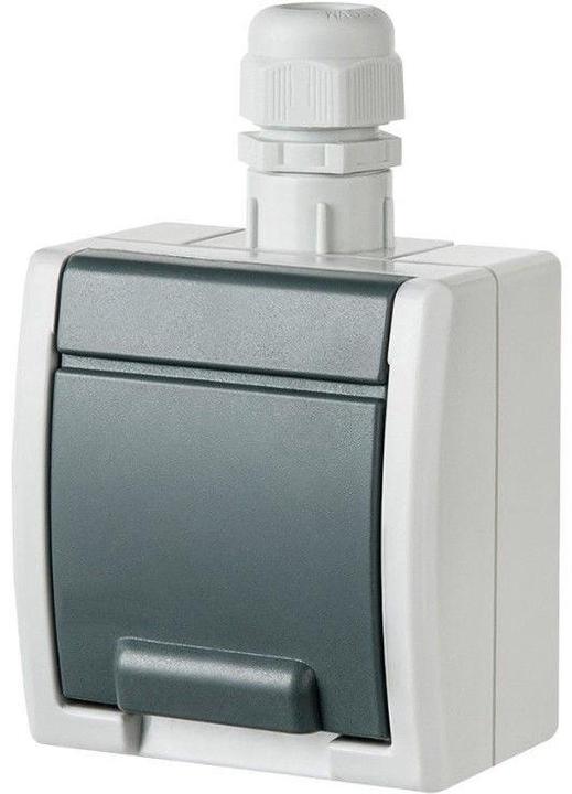 Actual product image Elektro-Plast SCHUKO SOCKET OUTLET 1244-65 IP65 AQUANT