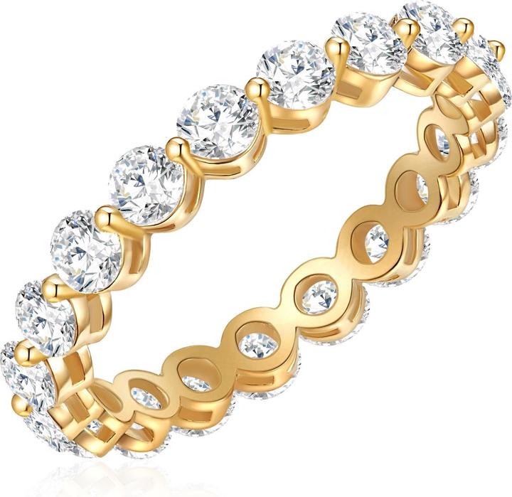 Image du produit Yokoamii Femmes métal cristal de verre or jaune - 30090 (60)