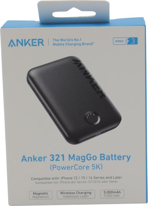 Produktbild Anker 321 MagGo (5000 mAh, 7.50 W, 18.50 Wh)