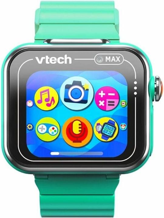 Actual product image VTech Kidizoom Smartwatch Max aquamarine school rucksack