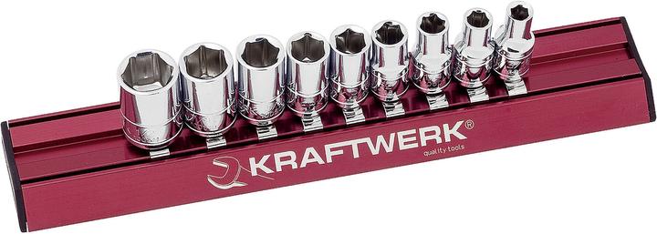 Actual product image Kraftwerk Inch socket set Magalu (1/4")