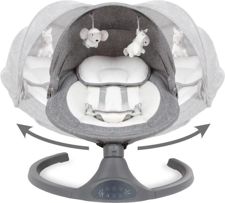 Produktbild Kidwell LUXI 2in1 elektrische Schaukel mit Moskitonetz und Bluetooth