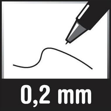 Productafbeelding Uni-ball Oog Micro (Blauw, 1 x)