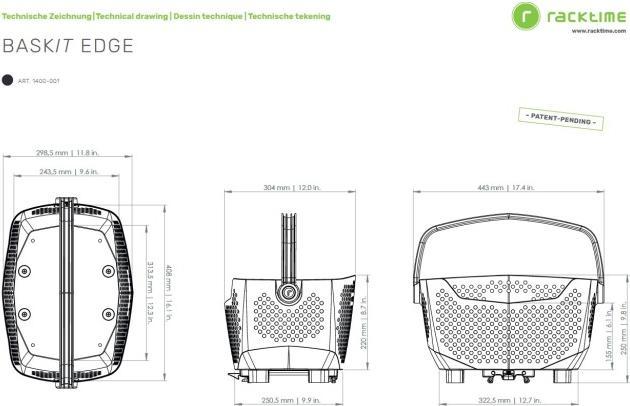Actual product image Racktime BASKit Edge (20 l)