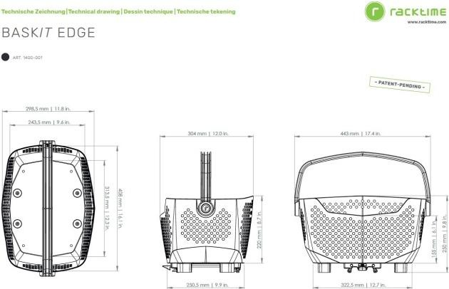 Actual product image Racktime BASKit Edge (20 l)