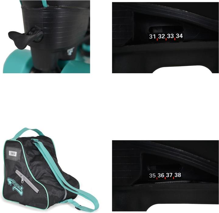 Produktbild Byox Rollschuhe Escape schwarz (37)