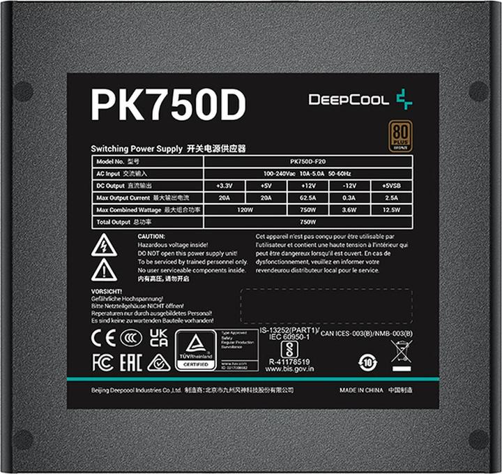 Produktbild Deepcool PK750D (750 W)