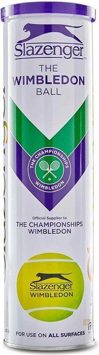 Produktbild Slazenger Wimbledon Tennisbälle 4Erpack