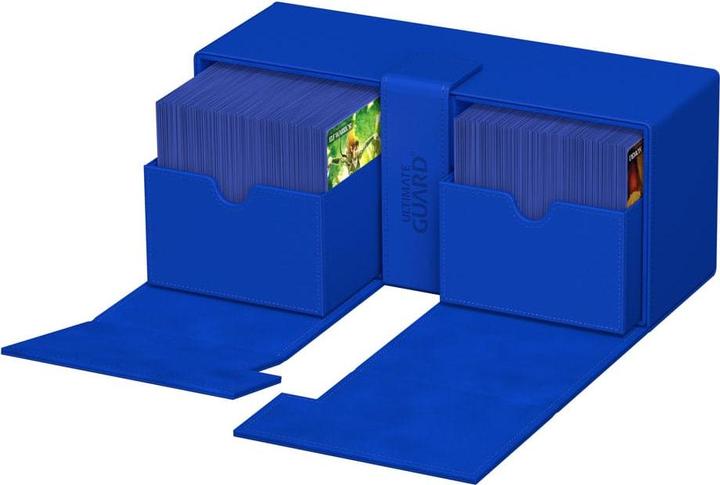 Image du produit Ultimate Guard Twin Flip'n'Tray 266+ Xenoskin Bleu