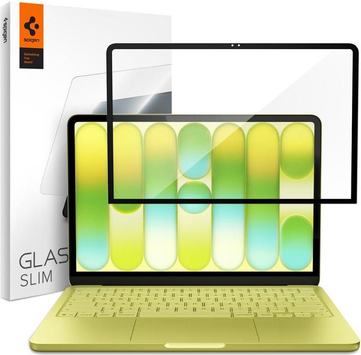 Produktbild Spigen - Glas.tR Slim (AGL11669) - MacBook Neo 13" - Black (13", Apple)