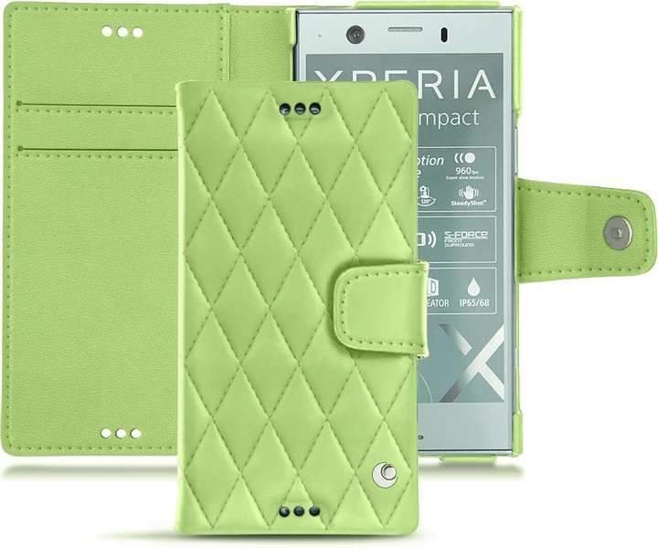 Noreve Lederschutzhülle Wallet (Sony Xperia XZ1 Compact)