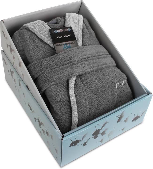 Produktbild Normani Unisex Baumwoll-Bademantel Rob (XS)