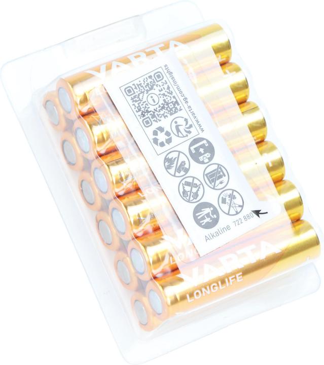 Image du produit Varta Longlife (12 pcs, AAA, 1200 mAh)
