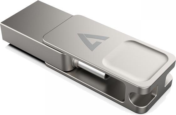 Produktbild V7 Dual-purpose USB Type-C (64 GB, USB-C)